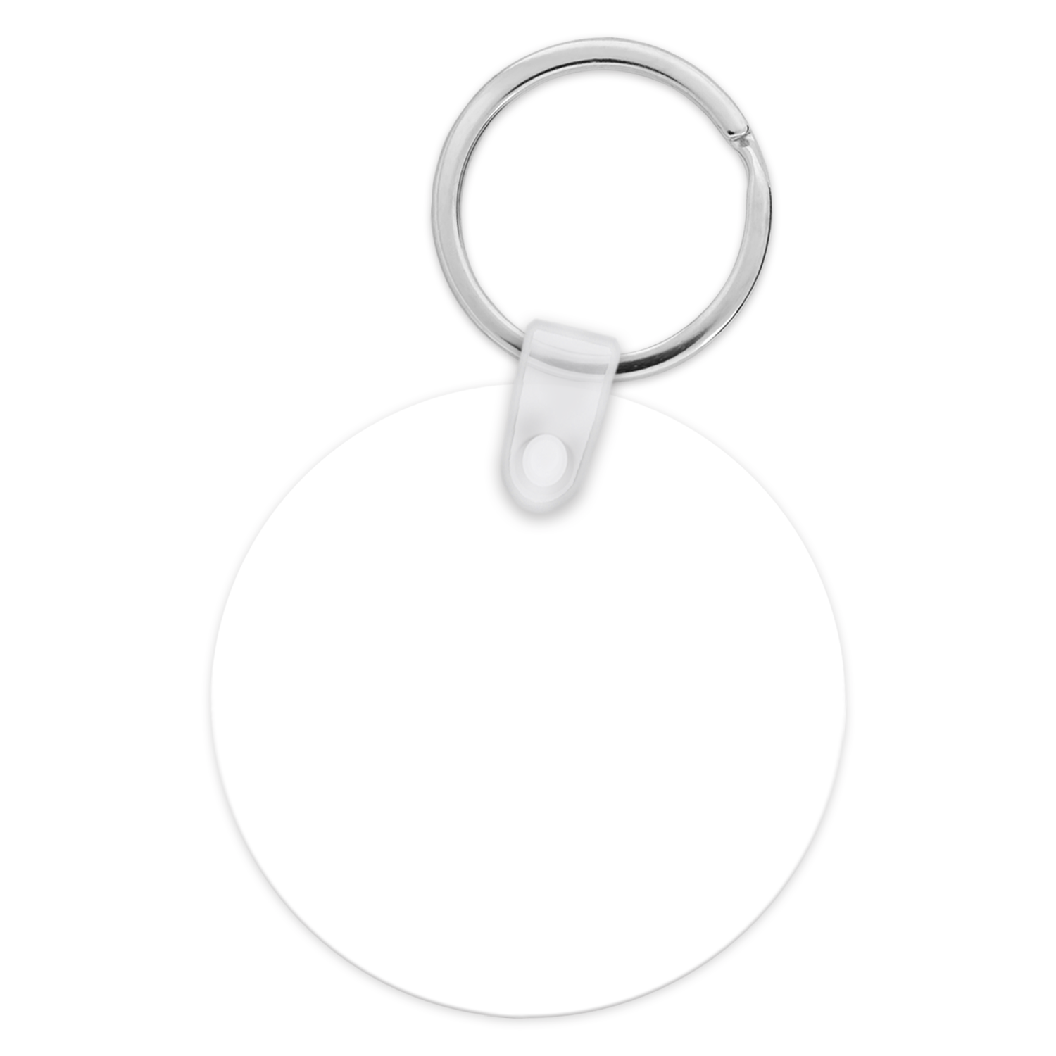 Round Acrylic Sublimation Keychain