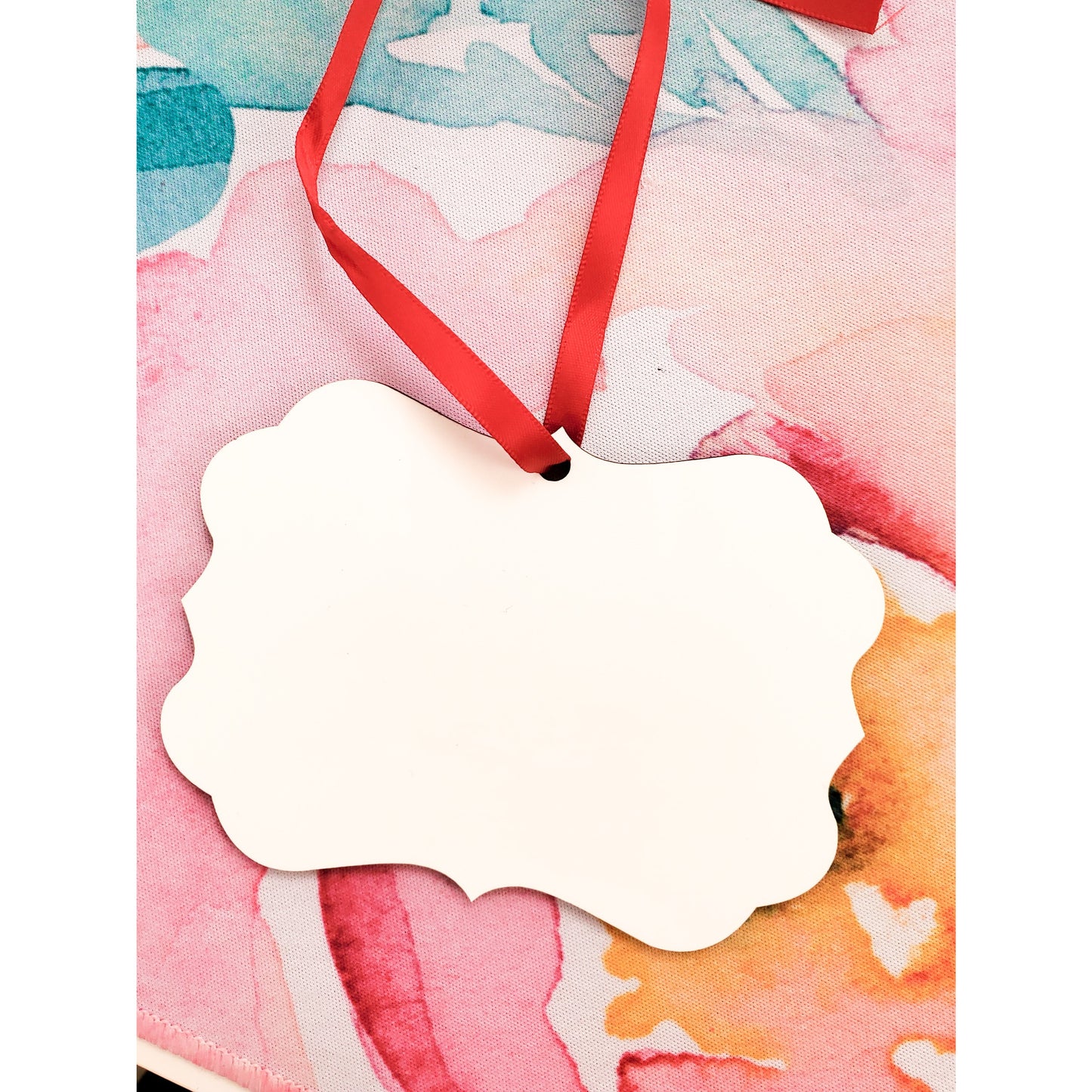 Double-Sided Blank Benelux MDF Sublimation Ornament