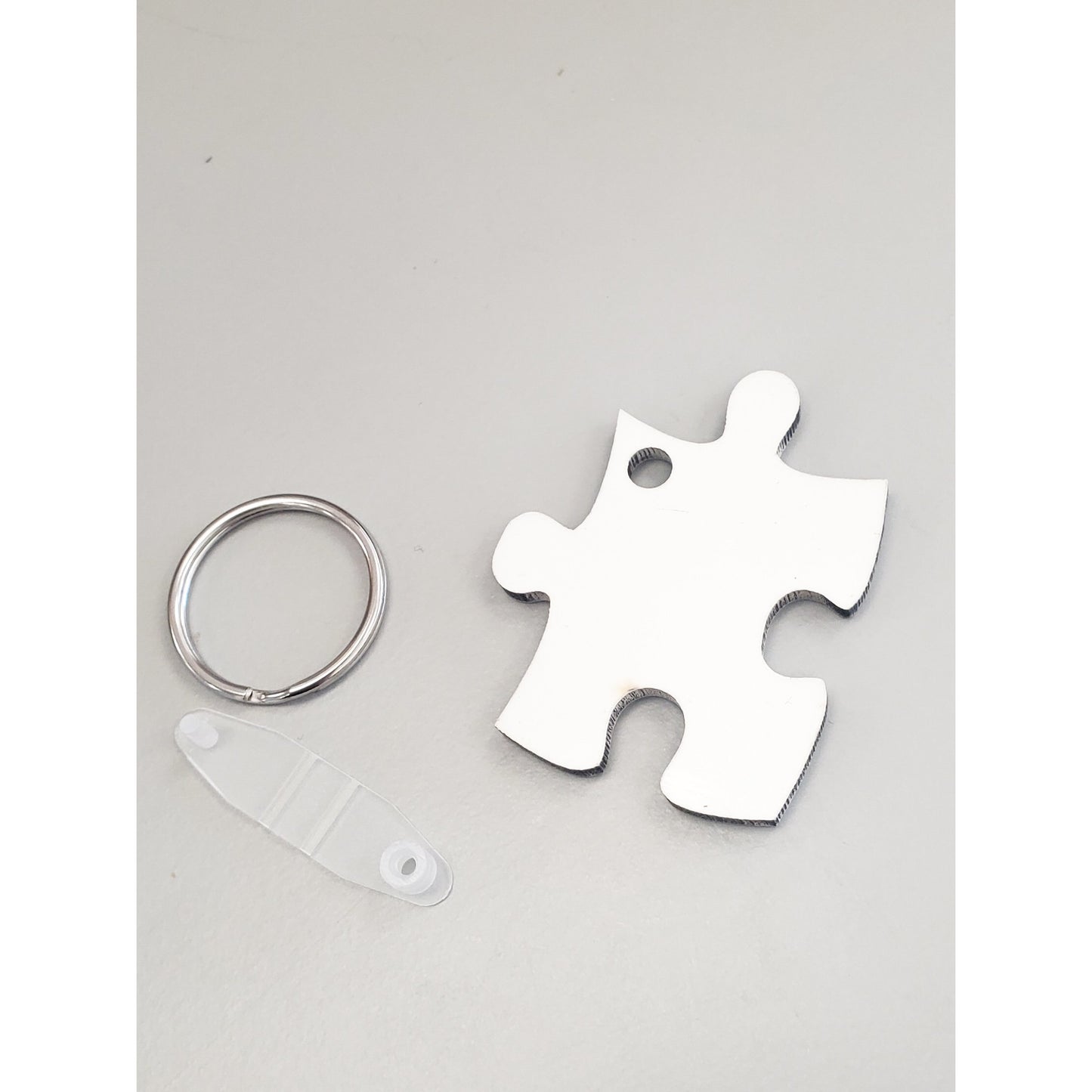 MDF Puzzle Piece Keychain (PACK OF 10)