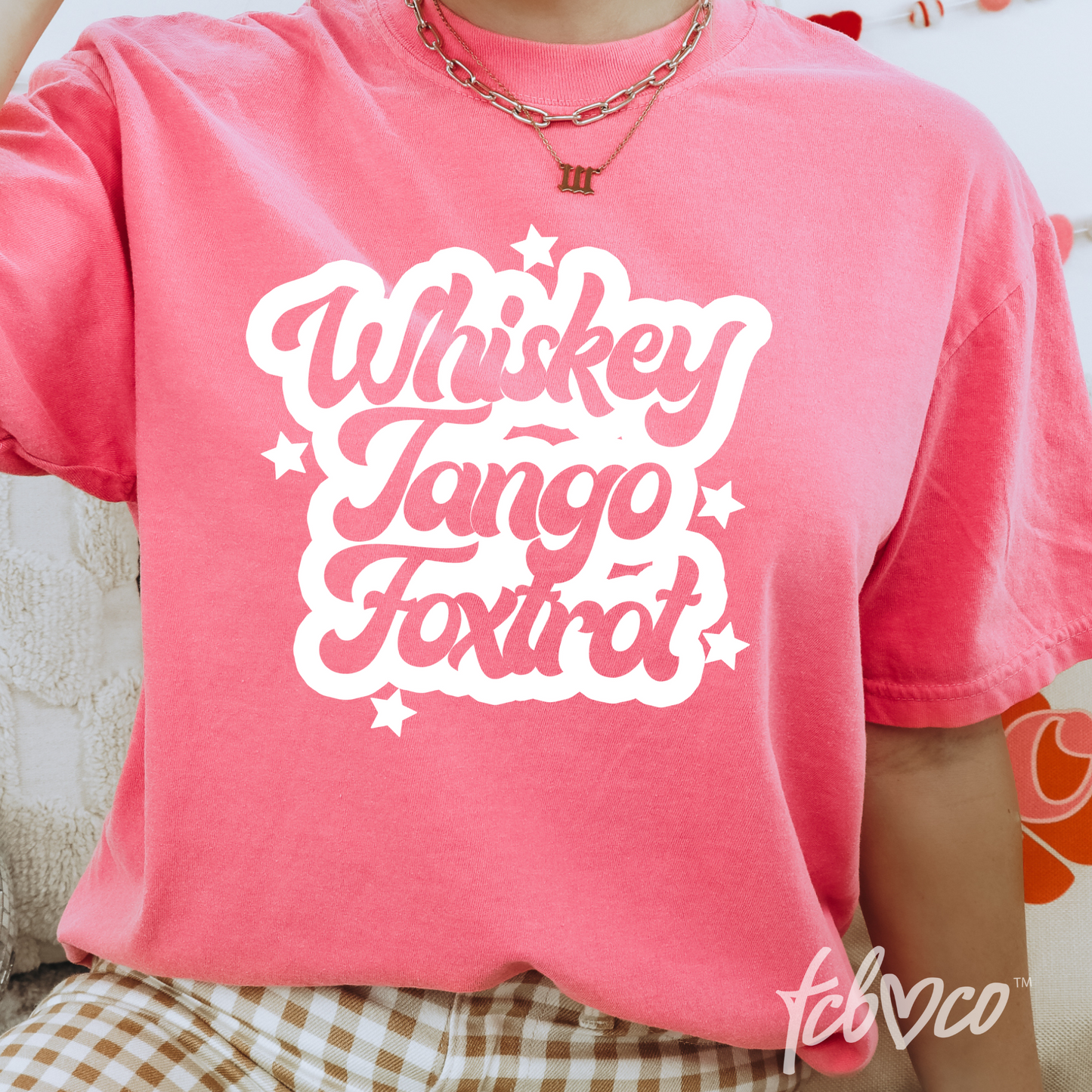 Whiskey Tango Foxtrot (WTF) Screen Print Transfer