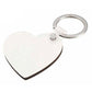 MDF Heart Keychain (PACK OF 10)