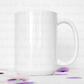 Purple Confetti Sublimation Mug Mockup