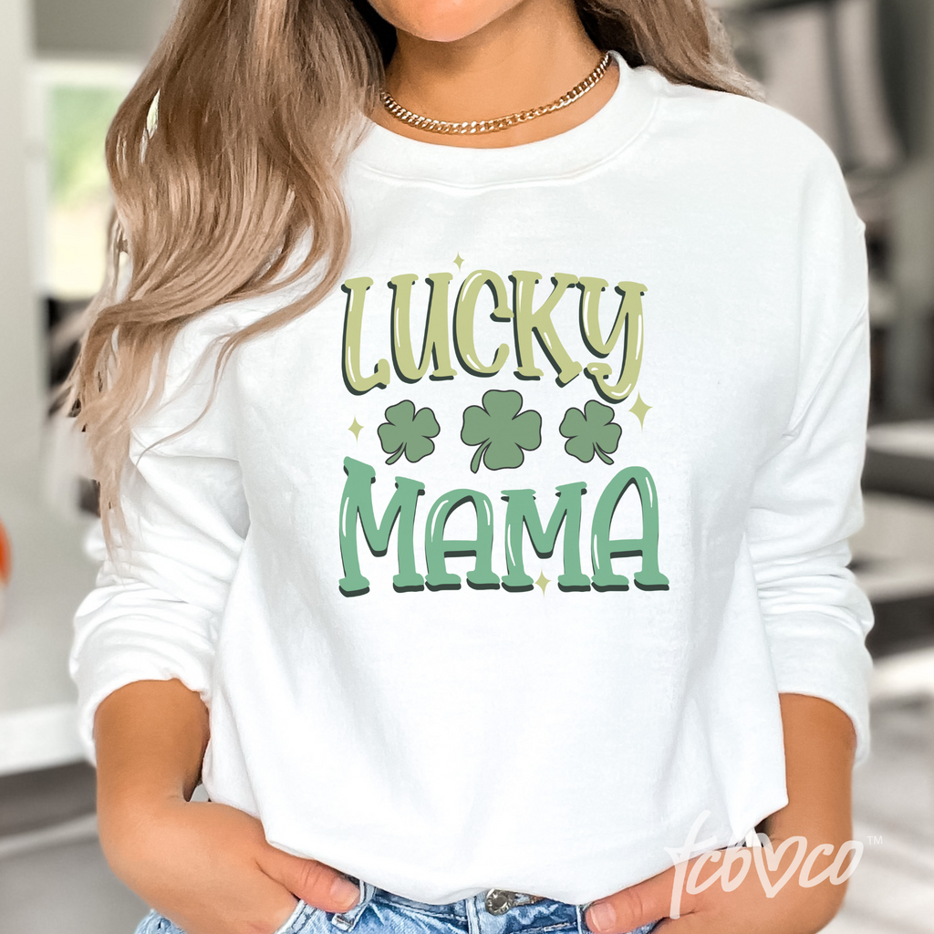 Lucky Mama St. Patrick's Day Sublimation Transfer