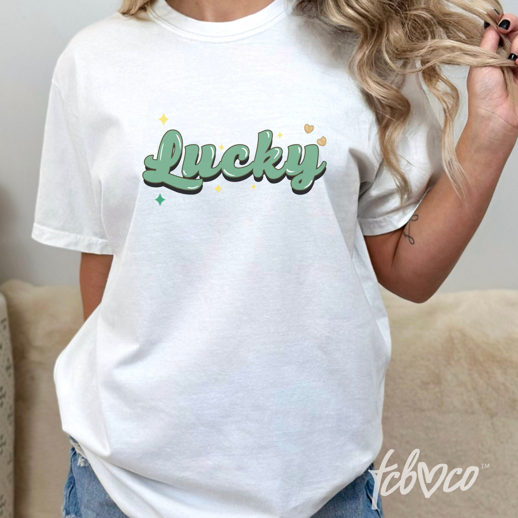 Lucky St. Patrick's Day Sublimation Transfer