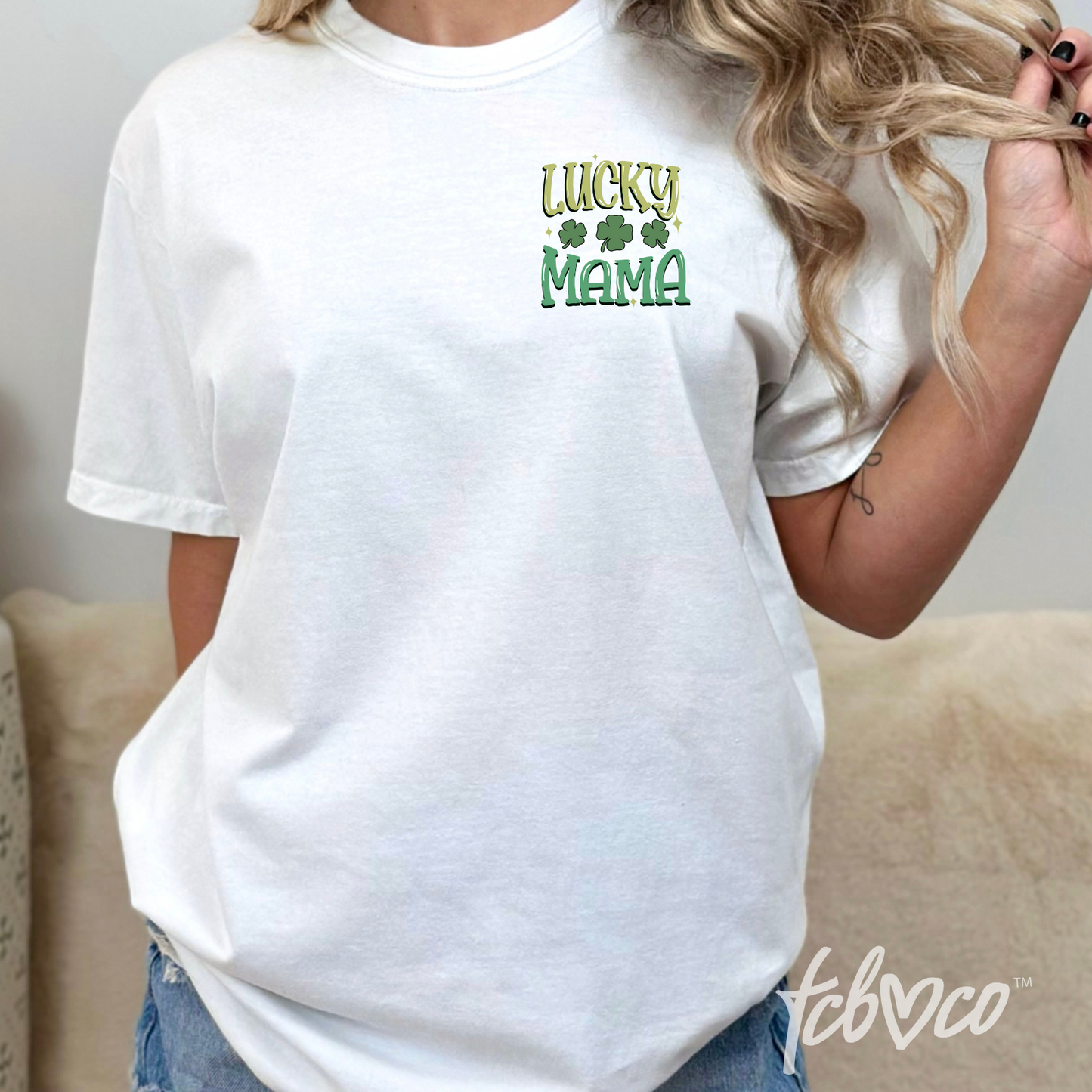 Lucky Mama St. Patrick's Day Sublimation Transfer